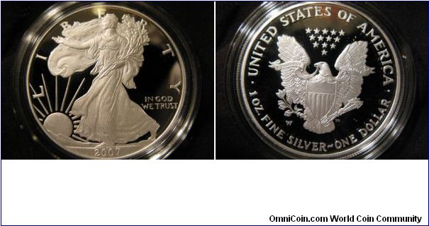 2007 Proof ASE in mint box.