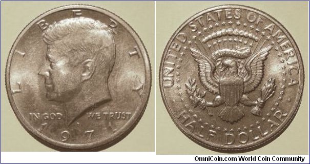 1971D, Half Dollar
Kennedy