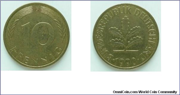 1990G
10 Pfennigs