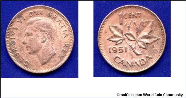 1 cent.
George VI (1936-1952) Rex.


Br.