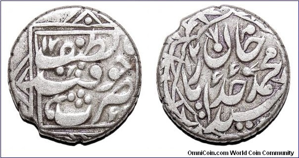 KHOKAND (KHANATE)~1 Tenga 1266 AH/1849 AD.