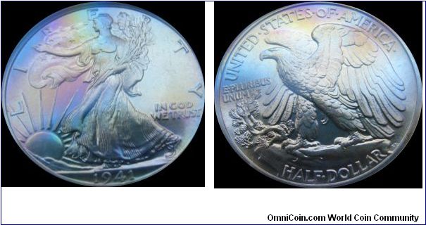 1941 Walking Half Dollar
Proof