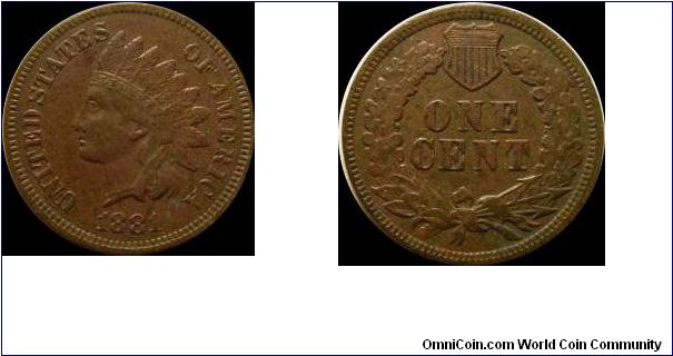 1881 Indian Head Cent