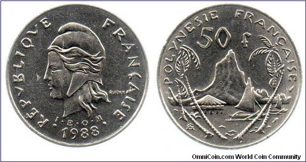 1988 50 Francs