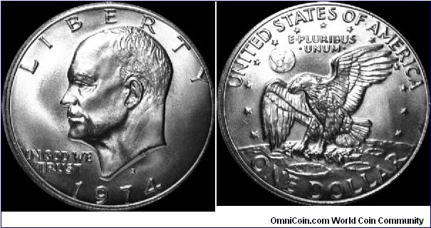 1974-S Eisenhower Dollar Proof