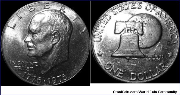 1976 Eisenhower Dollar