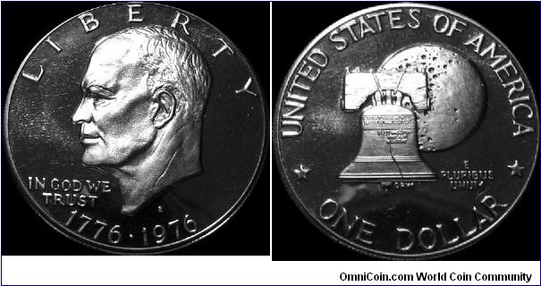 1976-S Eisenhower Dollar
Proof