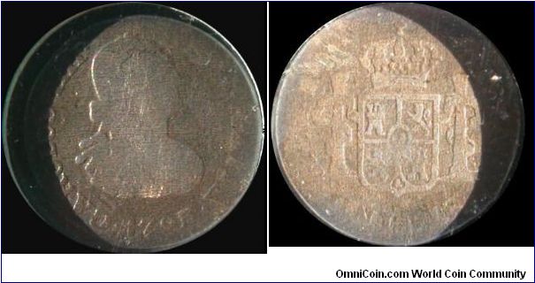 1793 One real
Mexico Mint
Metal Detector Find