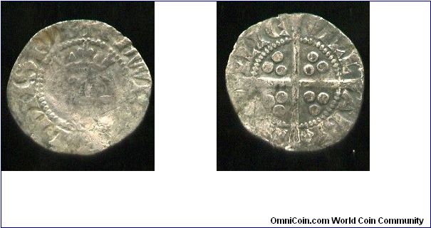 Edward I Penny 1272 to 1307 
Bristol mint
Class 3c