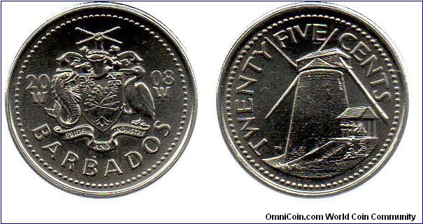2008 25 cents