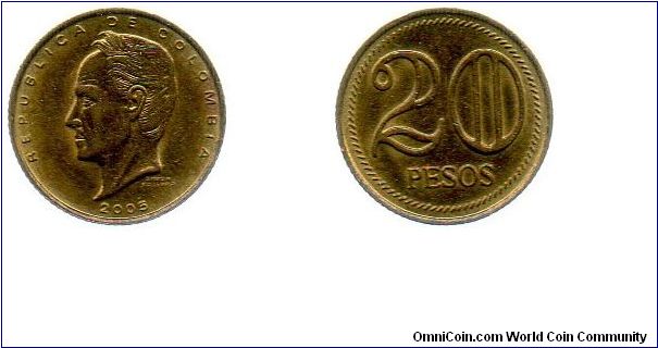 2003 20 Pesos
