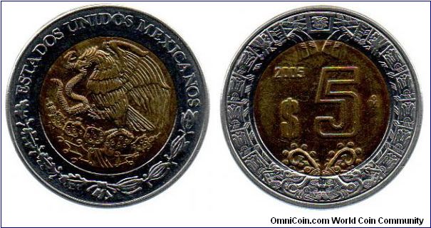 2005 5 Pesos