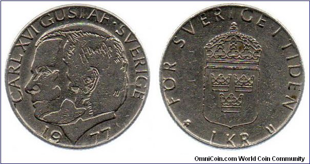 1977 1 Krona