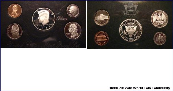 1995 Silver Premier Proof Set

Black Case