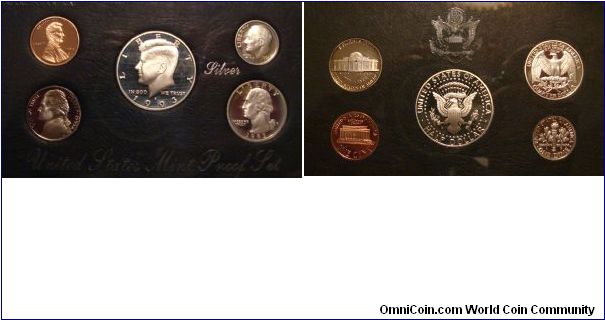 1993 Silver Premier Proof Set

Black Case