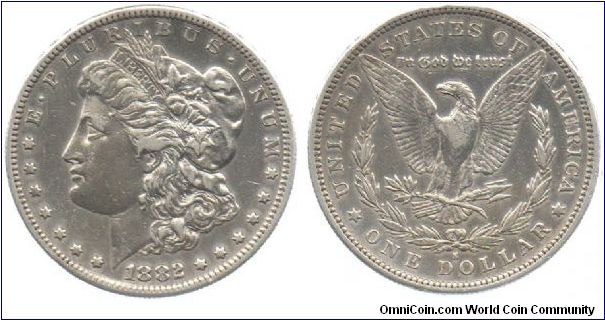 1882 S 1 Dollar