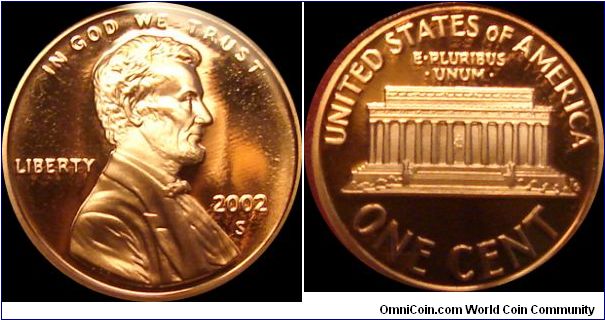 2002-S Proof Lincoln Cent