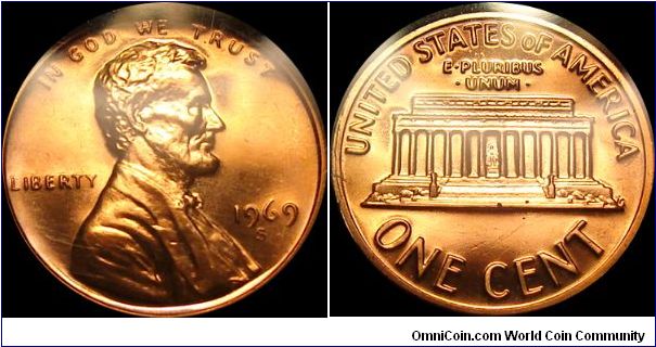 1969-S Proof Lincoln Cent