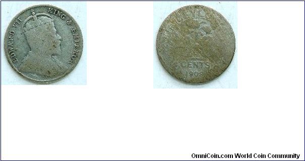 10 cents
Ceylon
Edward VII