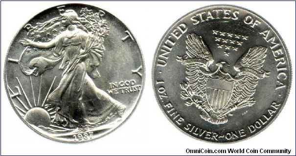 1987 Silver Eagle