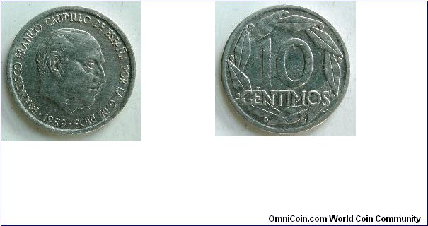 10 centimos
Franco
