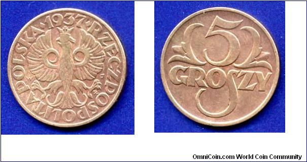 5 groszy.
Rechpospolita.


Br.