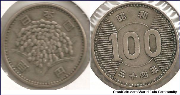 100 Yen 1959-1966