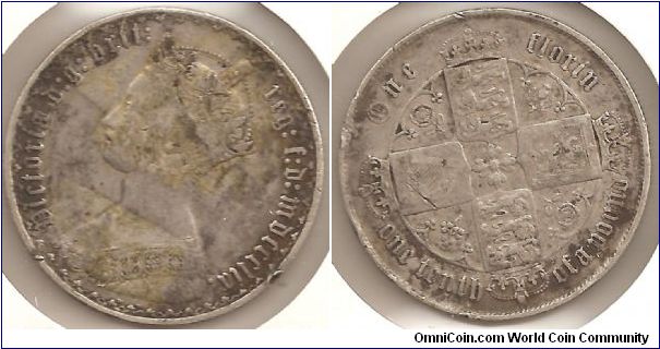 1 Florin circa 1851-1887