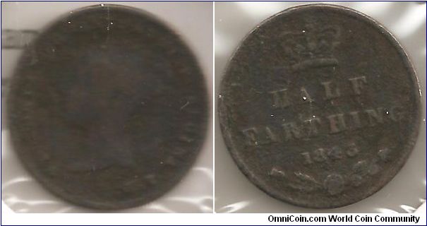 Half farthing