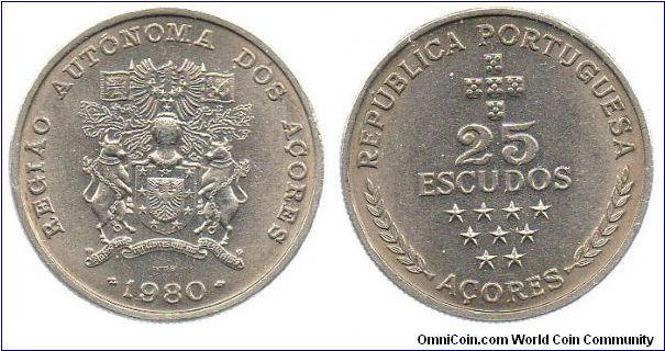 1980 25 Escudos