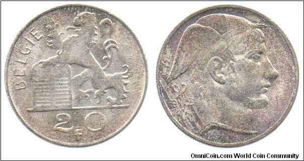 1953 20 Francs - Dutch Legend
