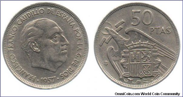 1958 50 Pesetas