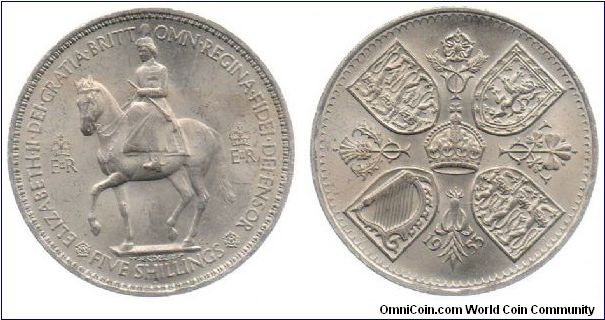 1955 1 Crown