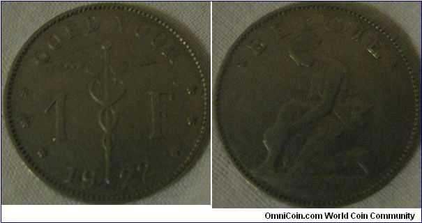1922 franc
