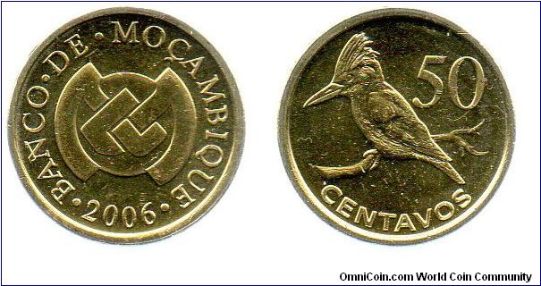 2006 50 centavos - Kingfisher