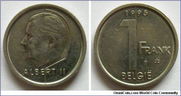 1 franc.
Belgie