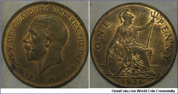 lustrous 1936 penny.