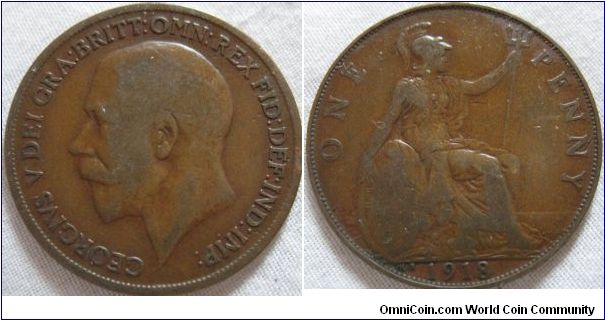 1918 KN penny, condition is fair but a hard to get coin and they were not well struck