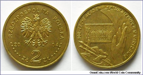 2 zlote.
100 years of Fine 
Arts Academy