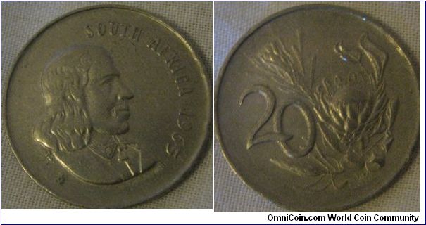 english legend EF 20 cent form 1965