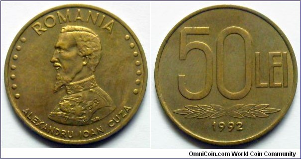 50 lei.
Alexandru Ioan Cuza