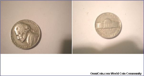 1970 D
JEFFERSON NICKEL