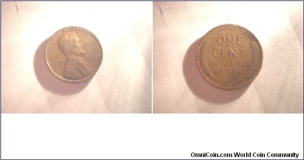 1947 S LINCOLN WHEAT ONE CENT