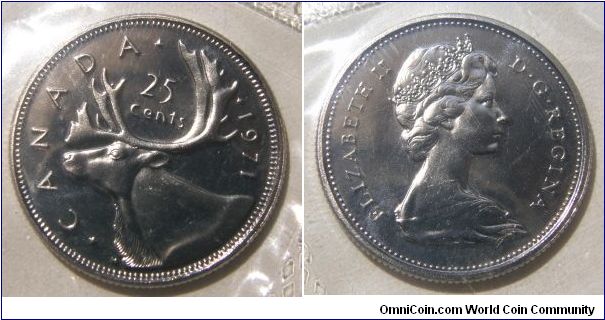 25 Cents.PROOF-LIKE Mint SET