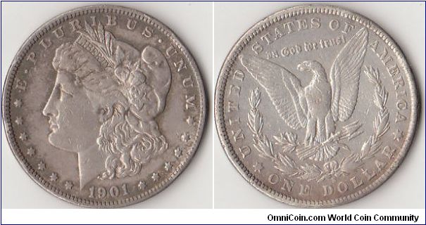 1901S 
Morgan Dollar
UNC ++