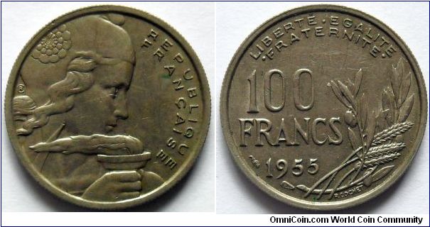 100 francs.