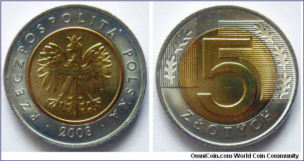 5 zlotych.
2008