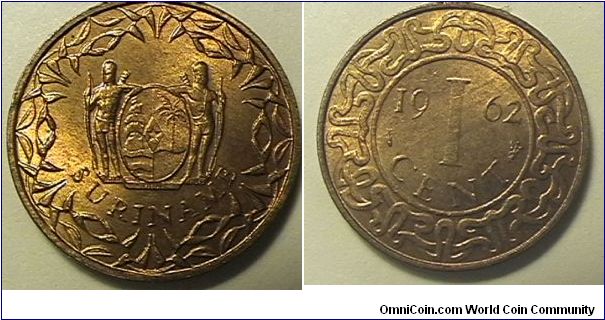 1 Cent, Bronze, Utrecht mint
