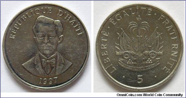 5 centimes.
1997