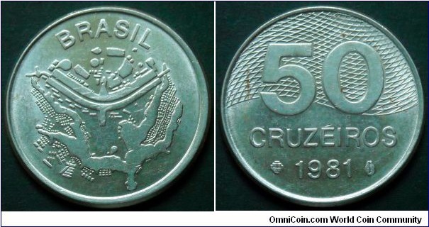 50 cruzeiros.
1981